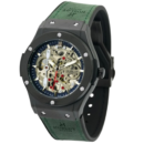 Hublot Montre Big Bang Skeleton Green