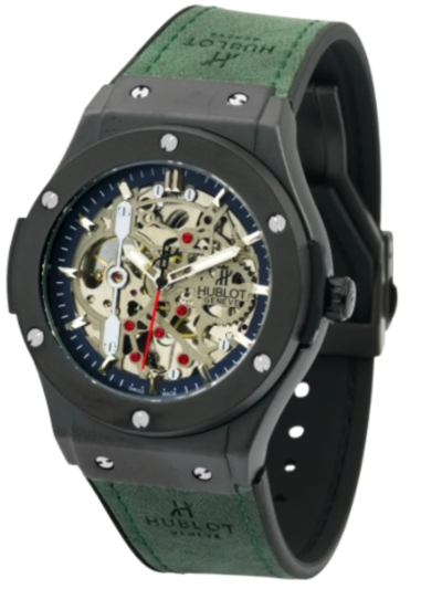 Hublot Montre Big Bang Skeleton Green