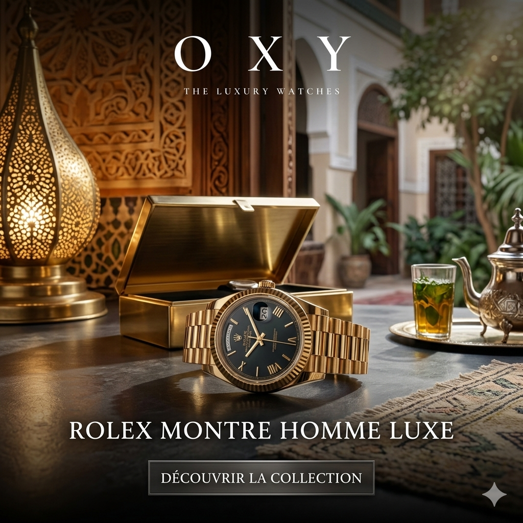 rolex montre homme luxe